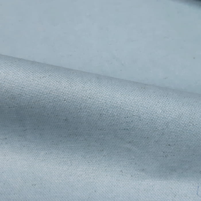 Tela resinada lino azul