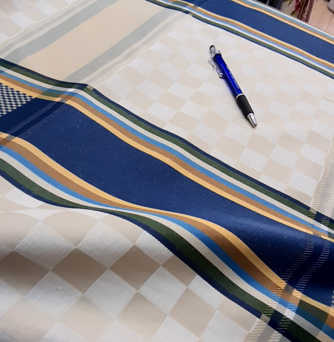 TELA MANTELERÍA CUADROS 150 - 3