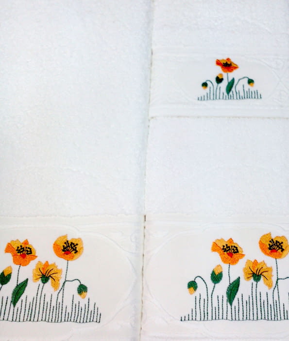 JUEGO TOALLAS BLANCAS - 3