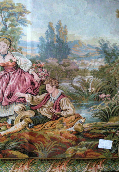 TAPIZ DE ARTE PAREJA 75 x 75 cm - 2