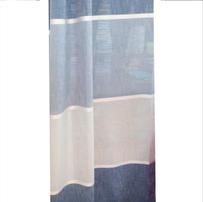 TELA VISILLO RAYAS AZUL