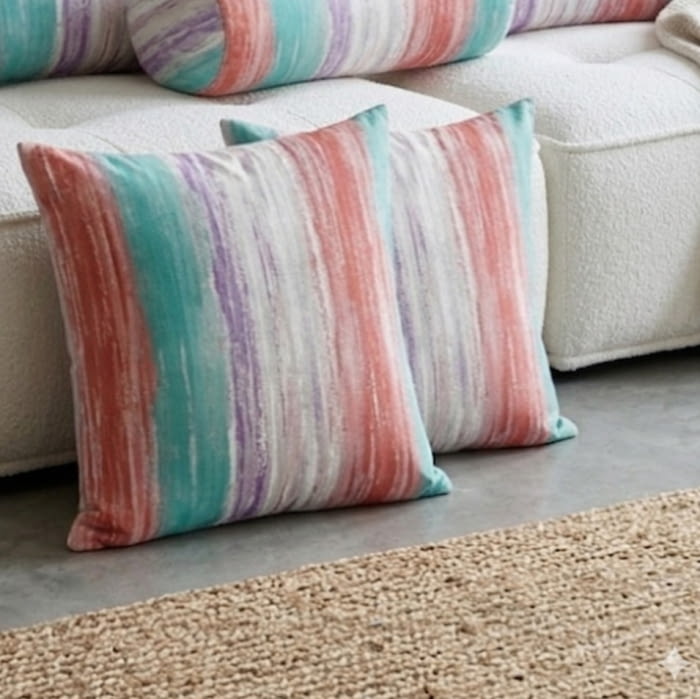 TELA RAYAS Turquesas Rothko 280 OFERTA DEL MES!! - 6