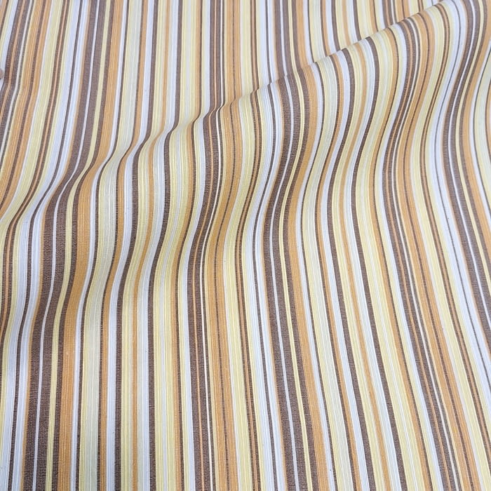 TELA RESINADA RAYAS amarillas - 4