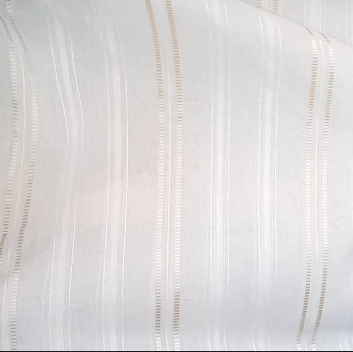 Tela Visillo RAYITAS beige brillo