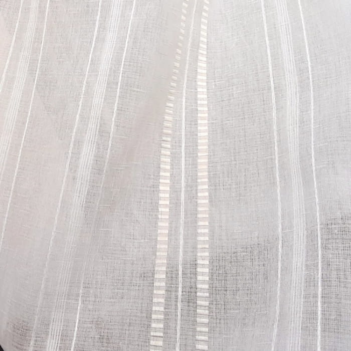Tela Visillo RAYITAS beige brillo - 2