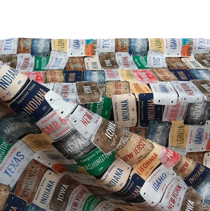 Tela loneta matrículas 280 - 4