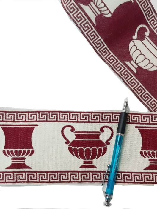 Greca copas  granate - 2