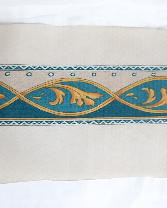 Greca verde amarilla