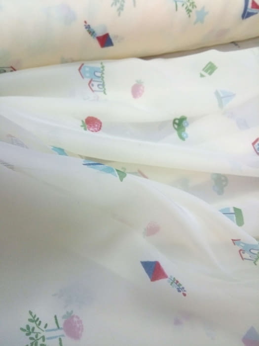 Tela visillo cometas - 5