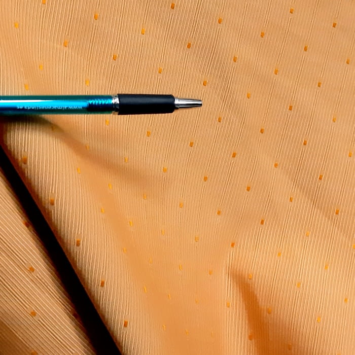 Tela otomán naranja - 3