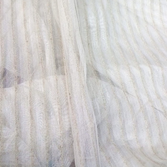 Tela Visillo RAYITAS transparente - 3