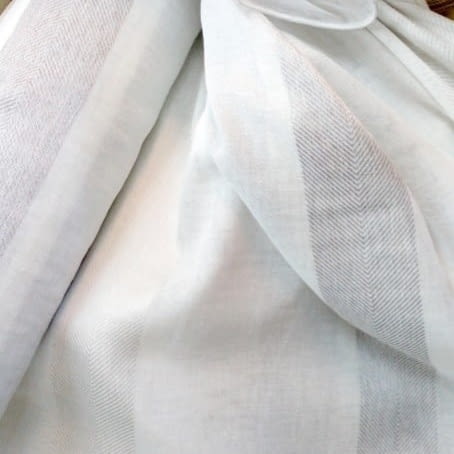 Tela Visillo espiga topo - 2