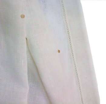 Tela tendina lino topos beige