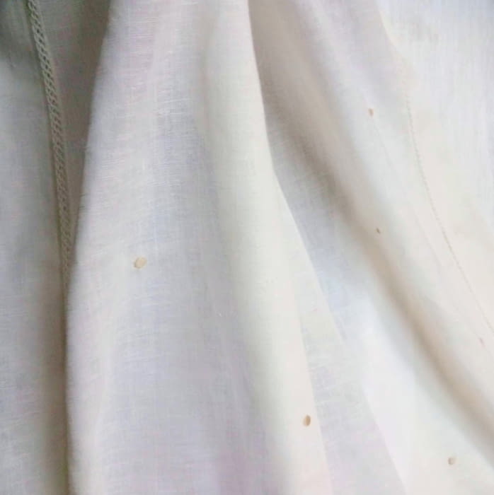 Tela tendina lino topos beige - 4