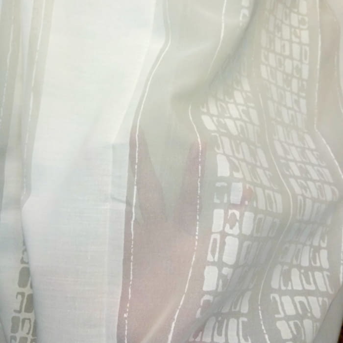 Visillo cuadritos. 1,40 x 2,80 m = 12,99 € - 2