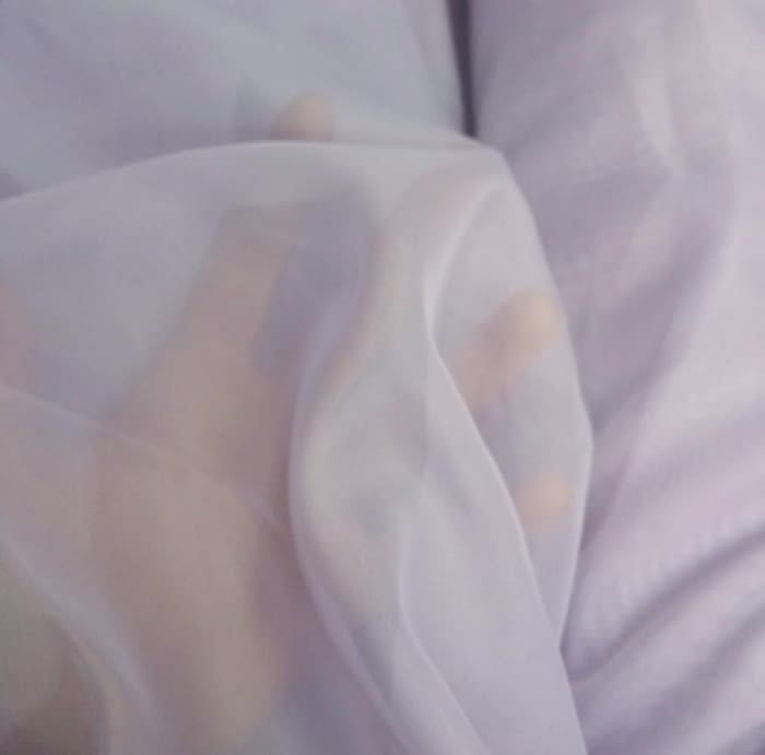 Tela visillo voile lila