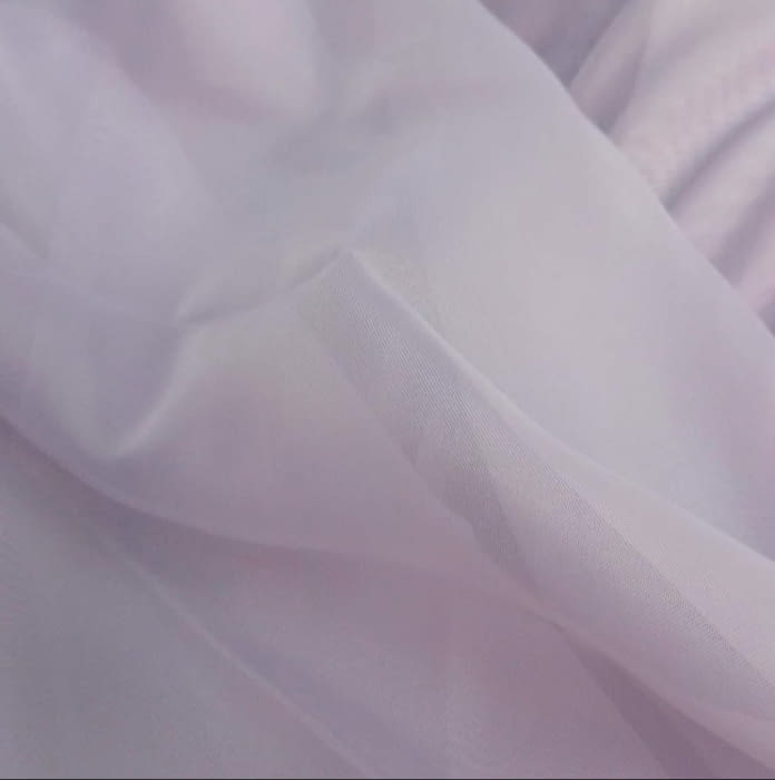 Tela visillo voile lila - 1