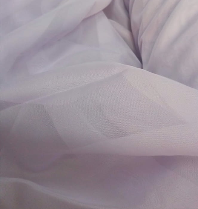 Tela visillo voile lila - 2