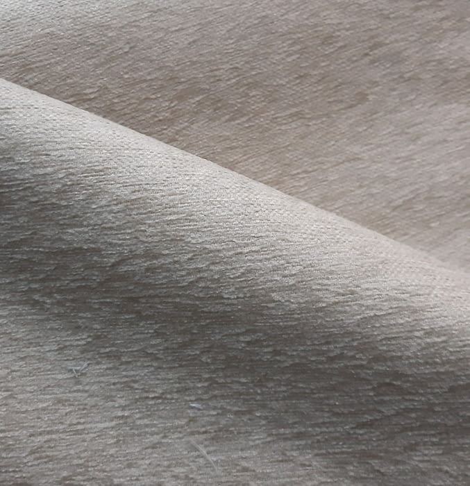 Tela Chenilla beige topo