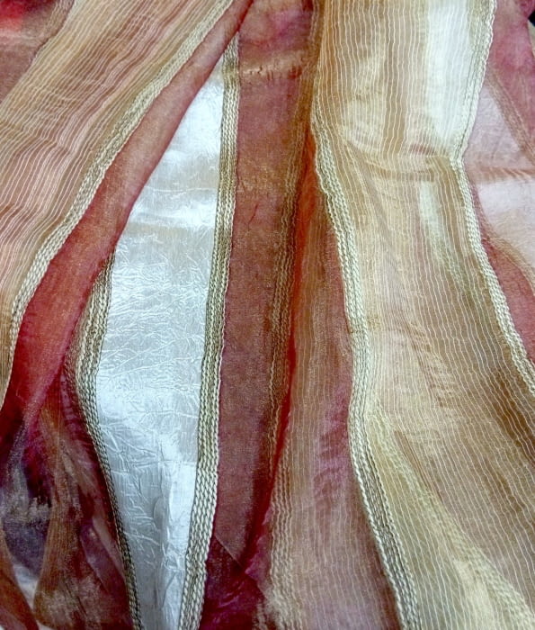 Tela visillo. Quedan 1,02 x 2,00 metros = 19,98 € - 1