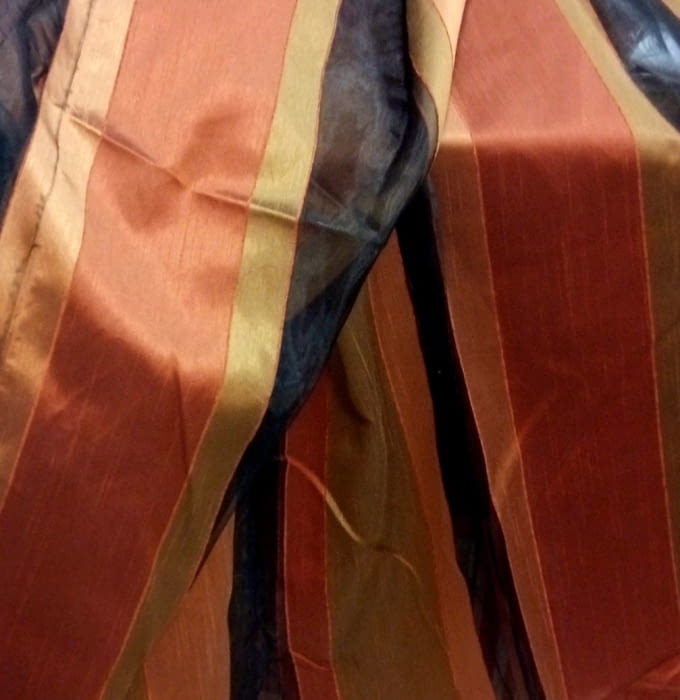 Tela visillo seda caldero - 3