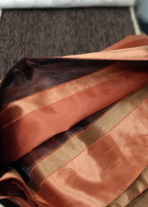 Tela visillo seda caldero - 4