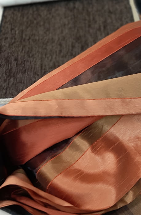 Tela visillo seda caldero - 6