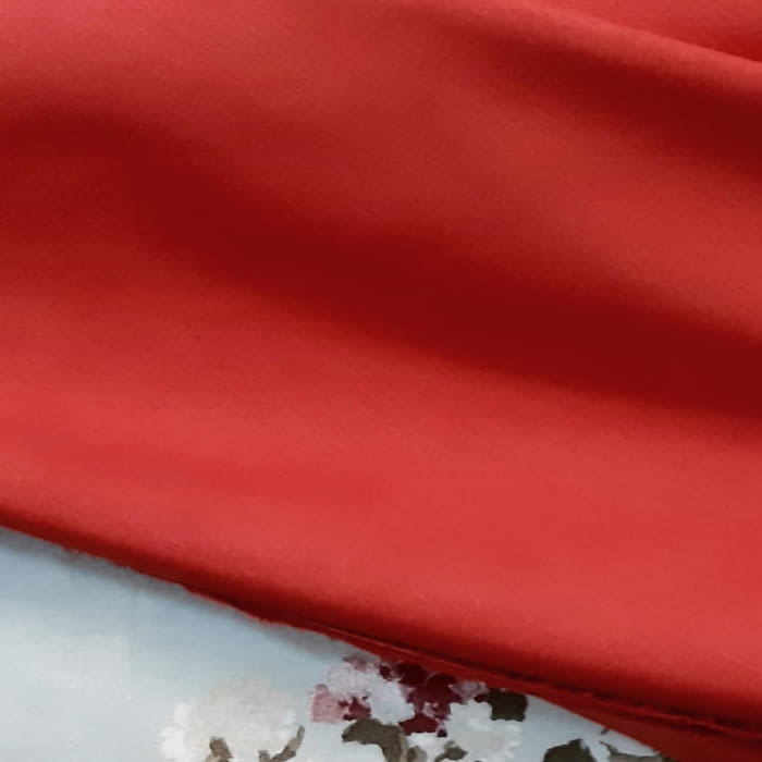 Tela Loneta roja