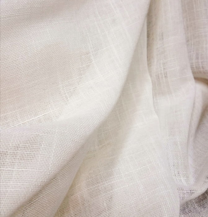 Tela visillo Venice 15% lino rústico natural - 2