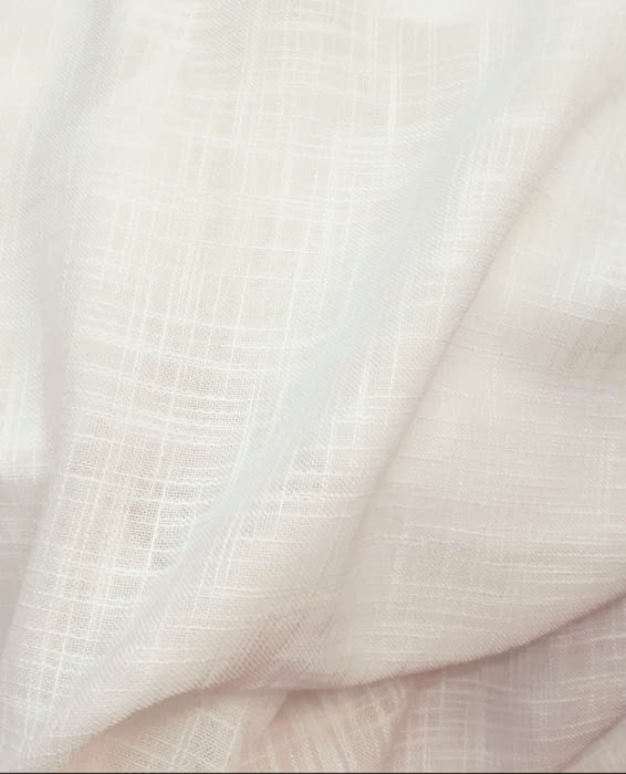 Tela visillo Venice 15% lino rústico natural - 4