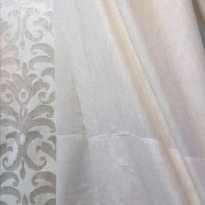 Tela visillo arena bajo - 2