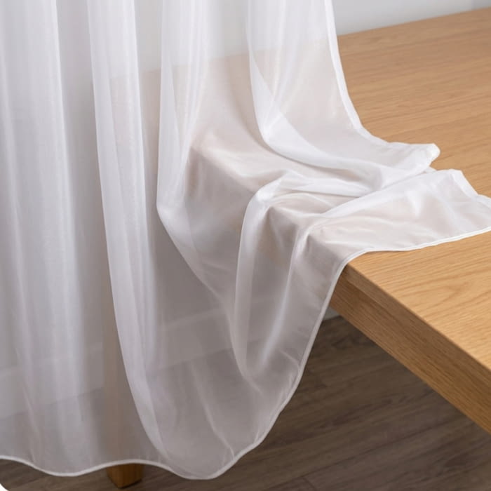 Tela visillo voile blanco