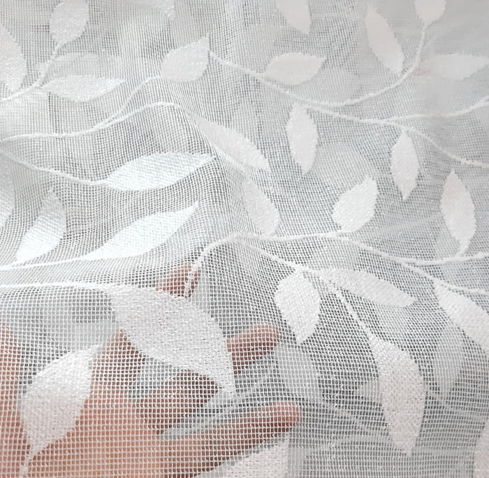 Tela visillo malla encaje - 1