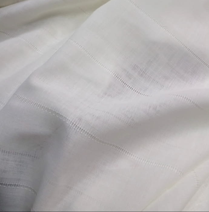 Tela visillo lino vainicas - 1