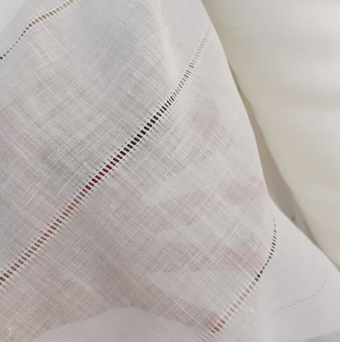 Tela visillo lino vainicas - 4