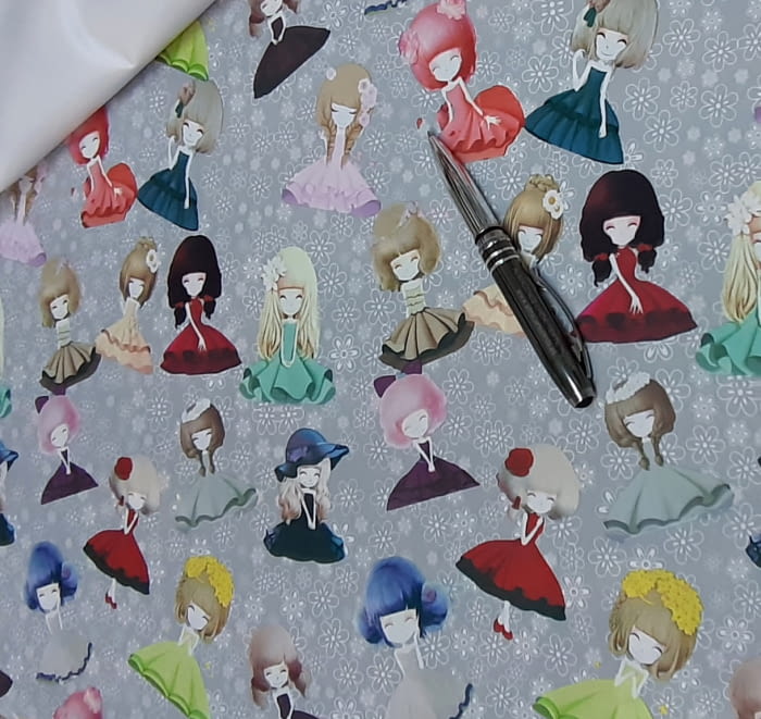 Tela PVC textilfy muñecas - 1