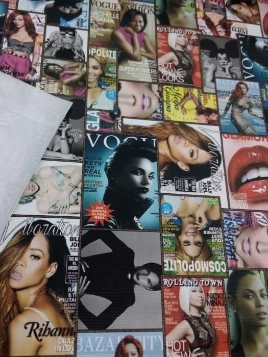 Tela mantel textilfy PVC  revistas - 3