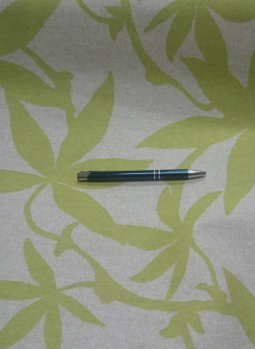 Tela resinada hojas pistacho - 4