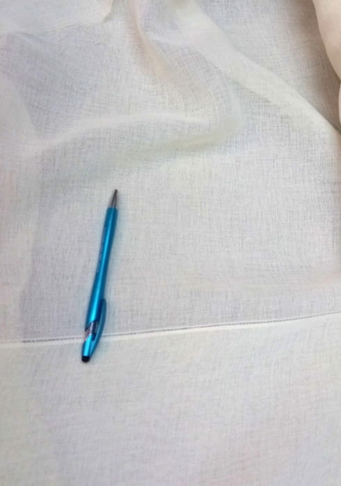 Tela visillo crepe vainica - 2