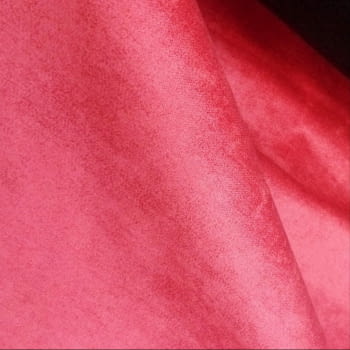 Tela chenilla rojo frambuesa Ridó - 2