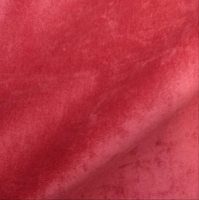 Tela chenilla rojo frambuesa Ridó - 5