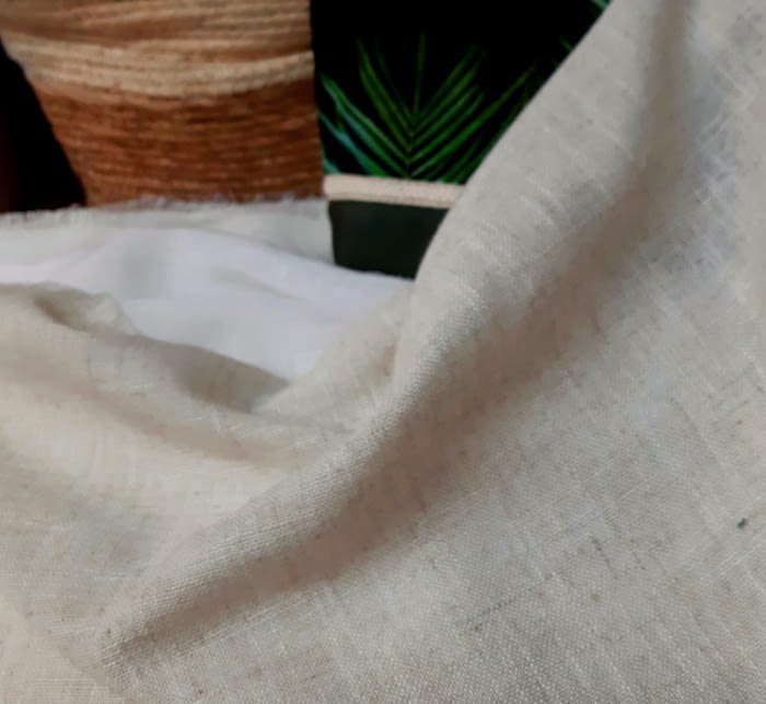 Tela visillo Venice rústico color15%  lino - 3