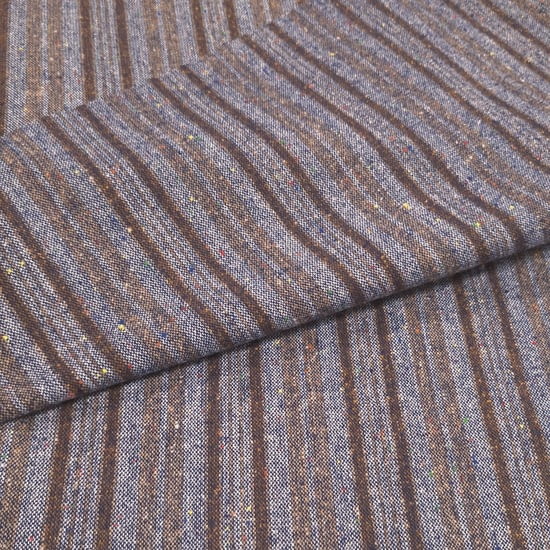 Tela lana rayas - 5