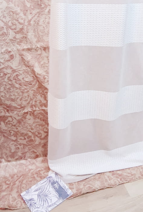 Tela visillo cenefas Narcea