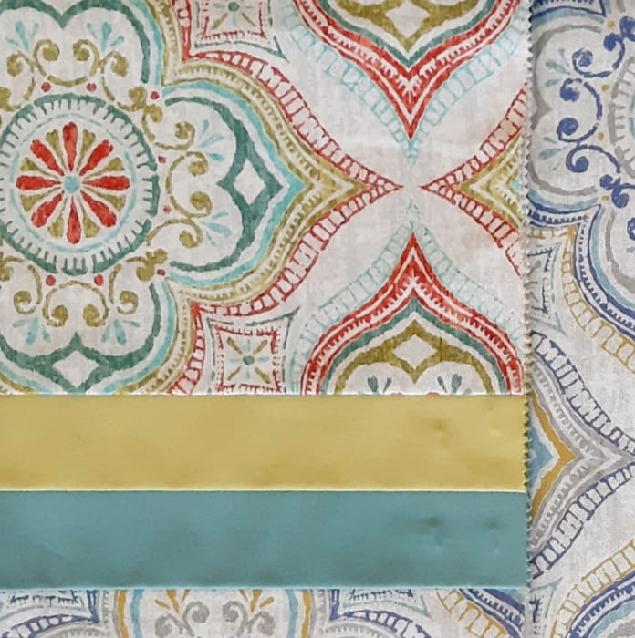 Telas dibujos arabescos 280 - 2