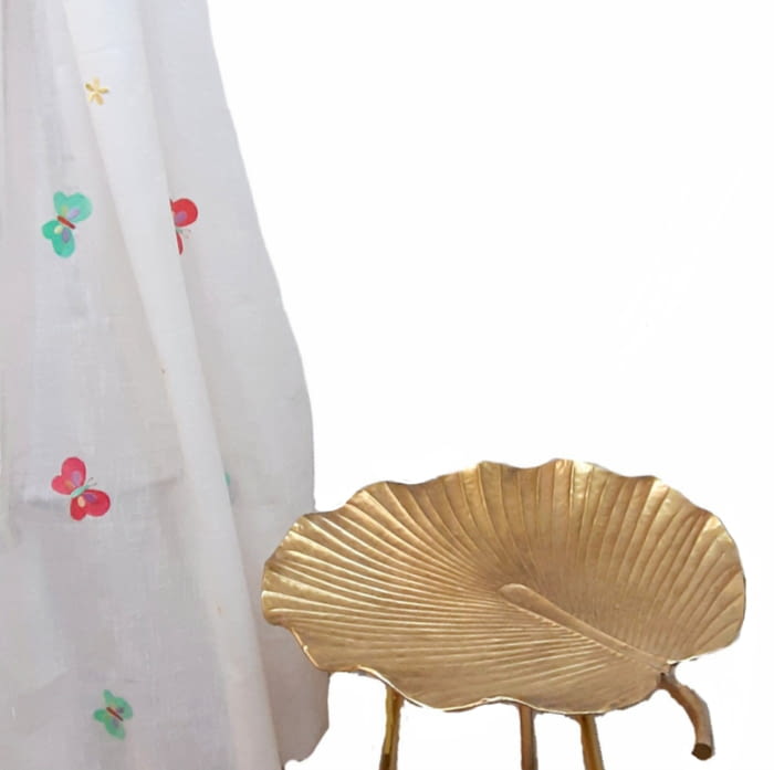 Tela visillo mariposas - 3