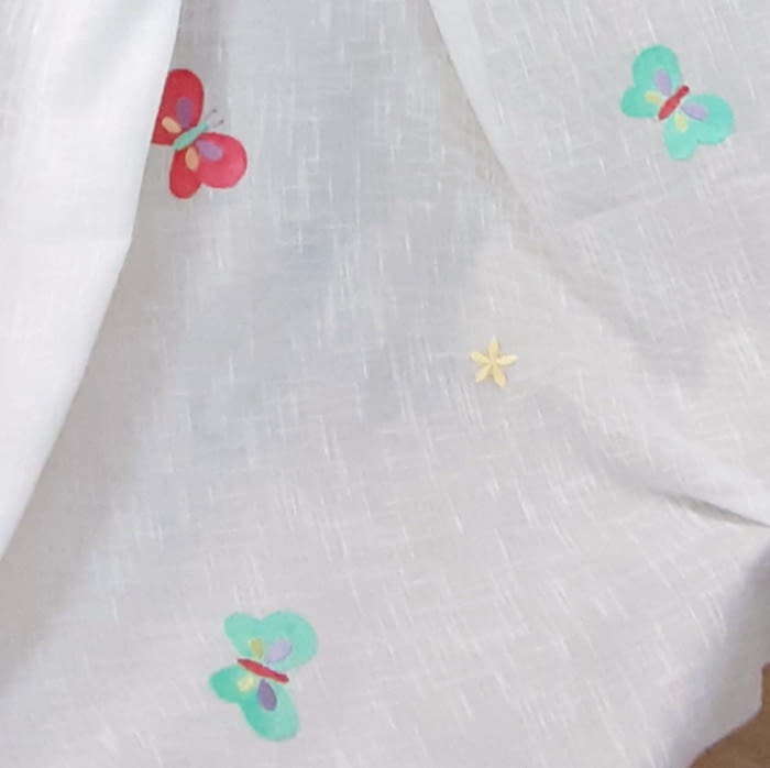 Tela visillo mariposas - 4