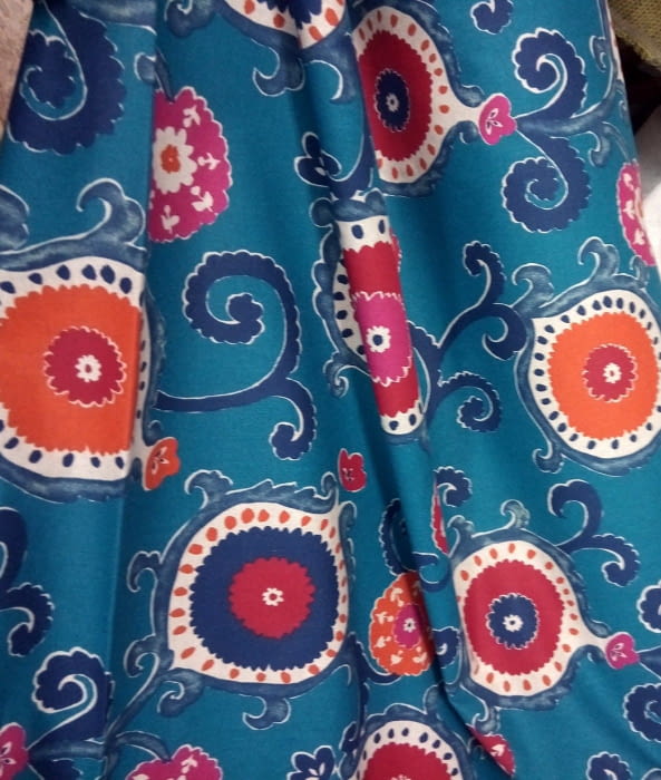 Tela estampada azul 280 - 2