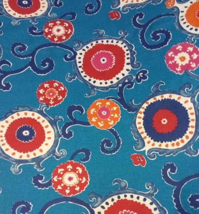 Tela estampada azul 280 - 3