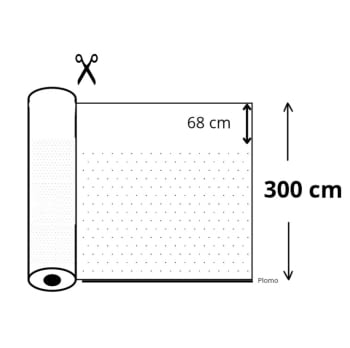 Tela Visillo topos  grises 280 - 6
